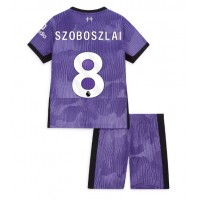 Liverpool Szoboszlai Dominik #8 Rezervni Dres za djecu 2023-24 Kratak Rukav (+ Kratke hlače)